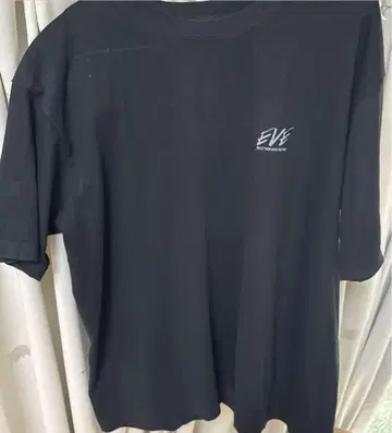 슈야 차콜 투어 티셔츠 XL 블랙