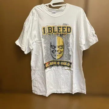 GILDAN I BLEED BLACK & GOLD 티셔츠 XL