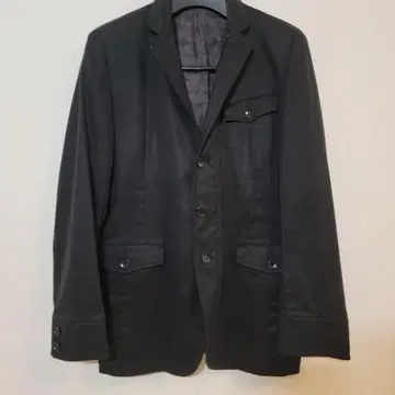 INTERMEZZO 블랙 테일러드 자켓 XL(LL) 카모플라쥬 안감