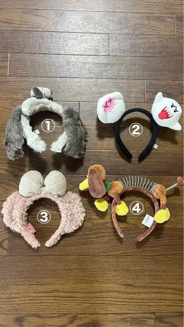 디즈니씨 유니버설 스튜디오 재팬 머리띠