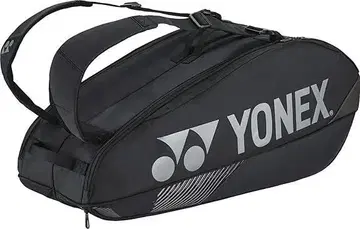 YONEX 테니스 배드민턴 라켓 백 라켓 6개 수납 가능 블랙