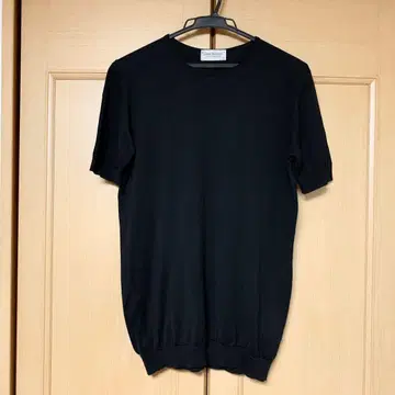 JOHN SMEDLEY 존스메들리 코튼 반팔 니트 티셔츠