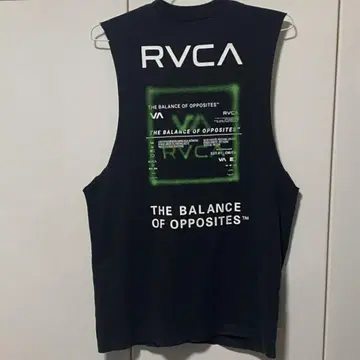RVCA 블랙 탱크탑 M 사이즈