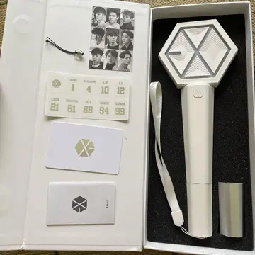 EXO 응원봉 화이트