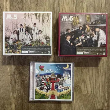 킹프리 베스트 앨범 Mr.5 3가지 형태