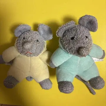 레어 단종품 IKEA 봉제 인형 2점 쥐