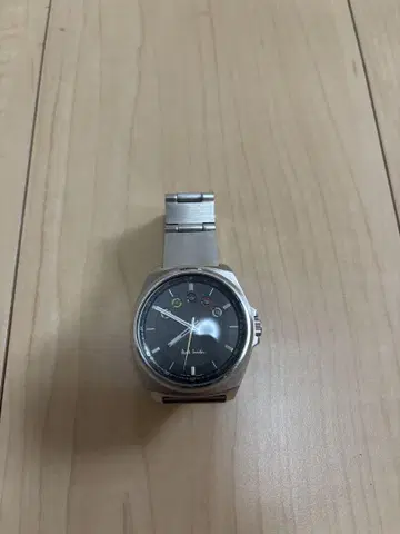 스테인리스 스틸 쿼츠 손목 시계 블랙 폴 스미스 paul smith