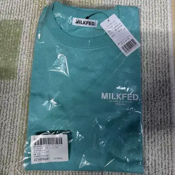 MILKFED 라이트 그린 티셔츠 원사이즈