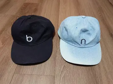 back number 데님 캡 블랙 파랑