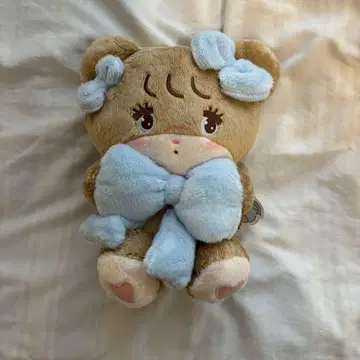 mikko characters 안아주는 리본 봉제 인형 라떼