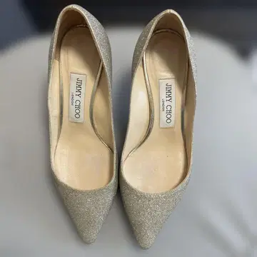 JIMMY CHOO 실버 하이힐 사이즈 36