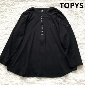 TOPYS 토피스 아틀리에 인형 블랙 티셔츠