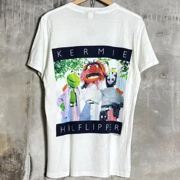 90년대 USA제 KERMIEHILFIPPER Tee 카미트