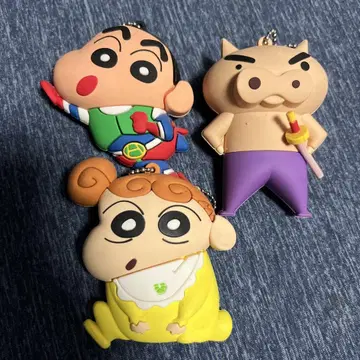 크레용 신짱 러버 키링 마스코트