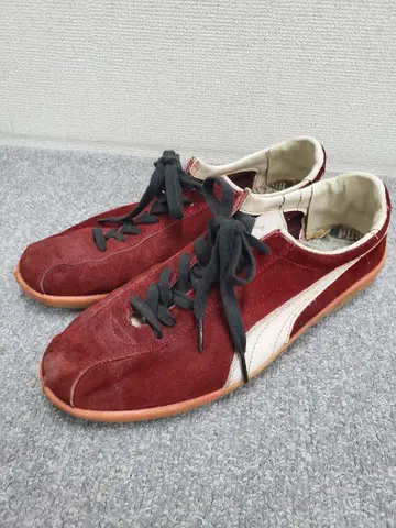 80년대 puma 스웨이드 버건디 US 10.5 28.5cm
