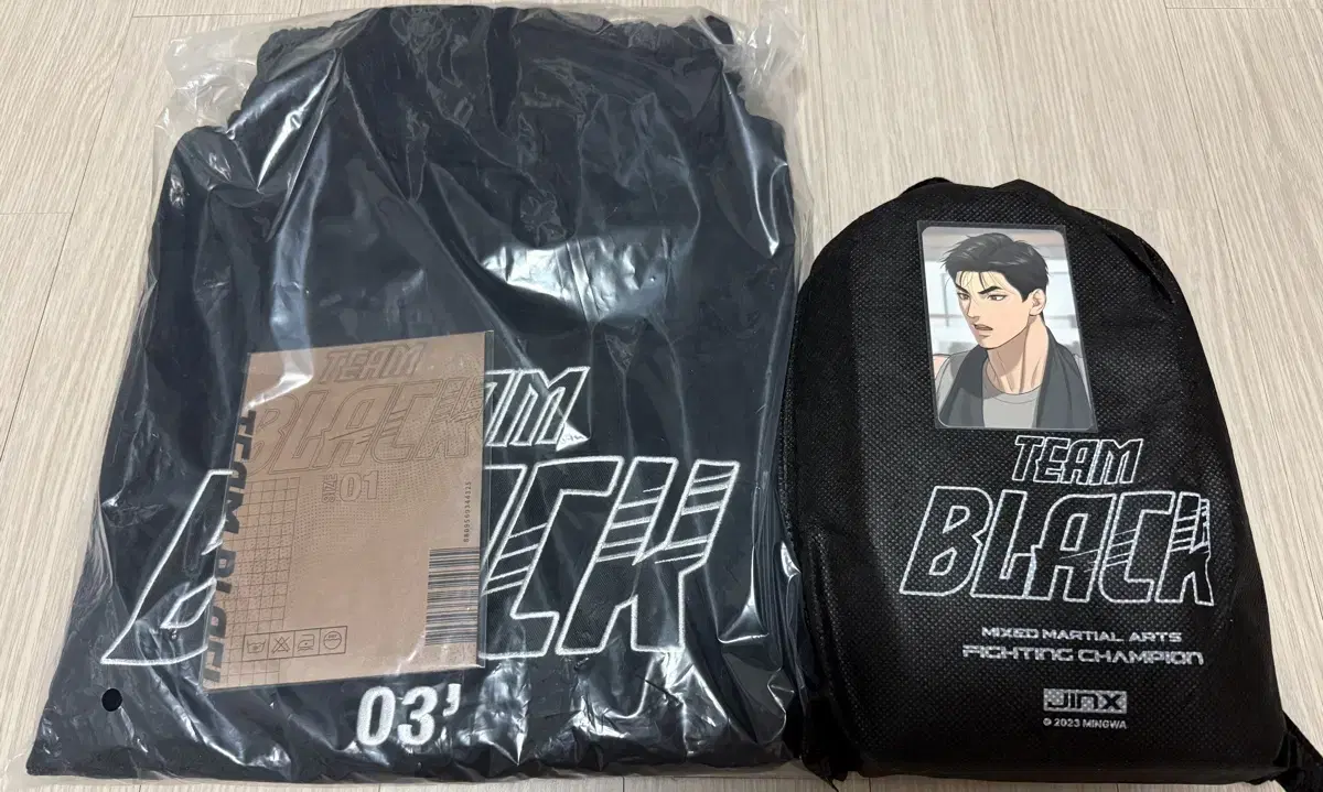 Jinx Team Black Windbreaker + Ju Jae-kyung Champion Commemorative Towel