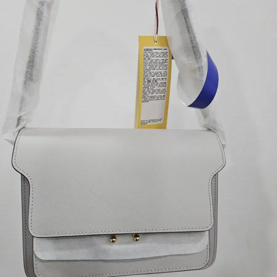 MARNI | 마르니 Marni Medium Saffiano Trunk Shoulder Bag