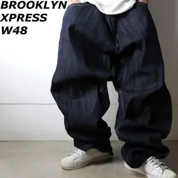 BROOKLYN XPRESS 브루클린 익스프레스 데님 와이드 W48