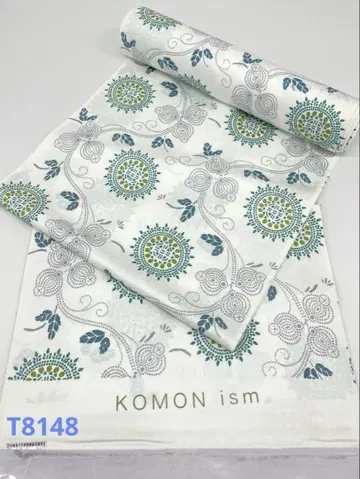 코몬 문양 KOMON ism 순수 실크 옷감