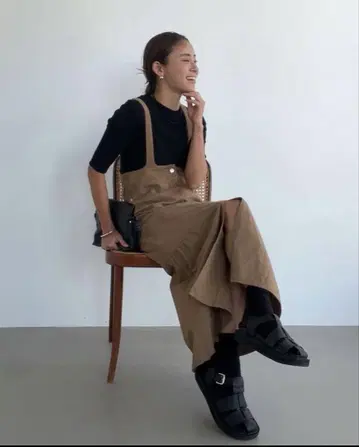 ALEXIA STAM 살로펫 스커트 M 카멜