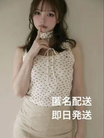 andmary Flower ribbon tops 앤드마리 2