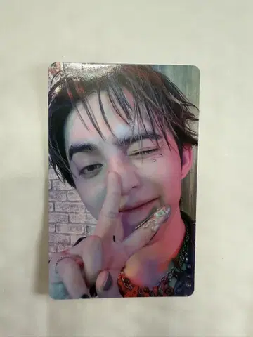에스크 weverse 교세라 특전 트레이딩 카드