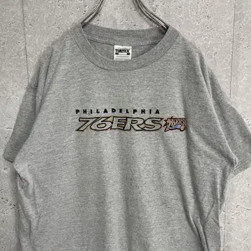 TULTEX 세븐티식서스 NBA 팀 로고 자수 티셔츠 L