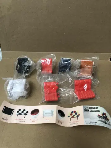 1/24 디자이너 체어 컬렉션 6개 세트 카리모쿠