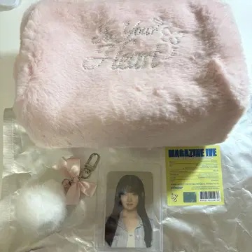 ive 레이 팬미 파우치 트레이딩 카드 세트