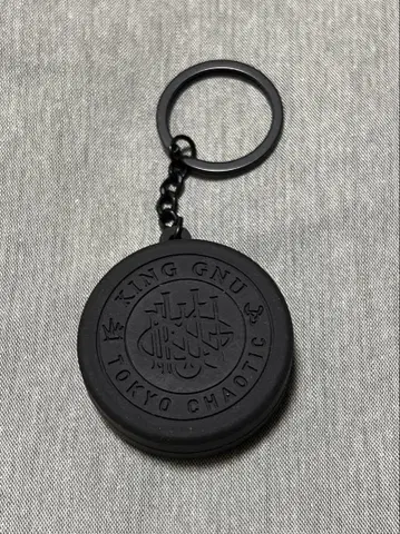King Gnu 러버 키링 블랙/RUBBER KEYRING 블랙