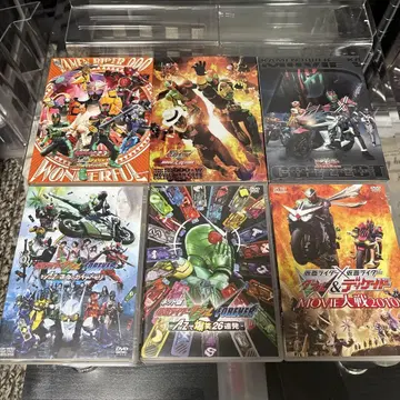 가면라이더 오즈 더블 디케이드 DVD 6점 묶음 판매