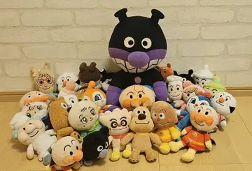 호빵맨 봉제 인형 세트