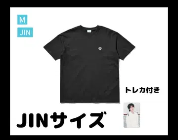 RUNSEOKJIN in JAPAN 블랙 티셔츠 JIN 사이즈 미개봉