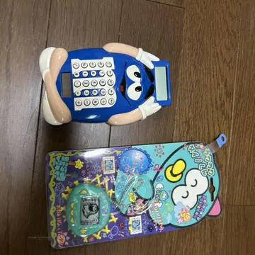 완구 전화 파랑 캐릭터 모양