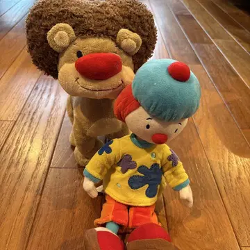 디즈니 파크 라이온과 크라운 봉제 인형 세트