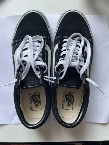 Vans V36CL 블랙/화이트 스니커즈 US9