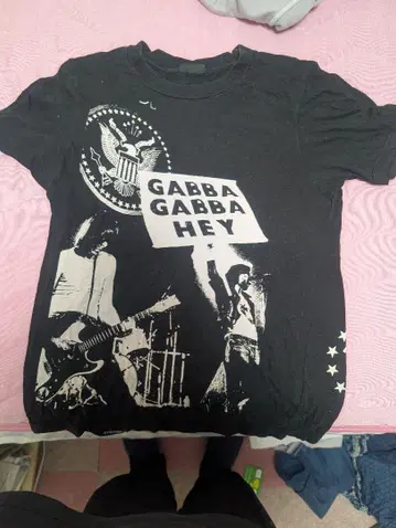GABBA GABBA HEY 밴딩 티셔츠 MYSTERIC