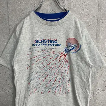 BELTON 90s USA제 싱글 스티치 프린트 티셔츠 M