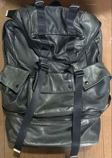 존 로렌스 설리반 로린자 가죽 백팩 블랙