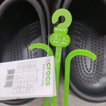 Crocs 비스트로 크로그 25cm 블랙 미사용 새상품