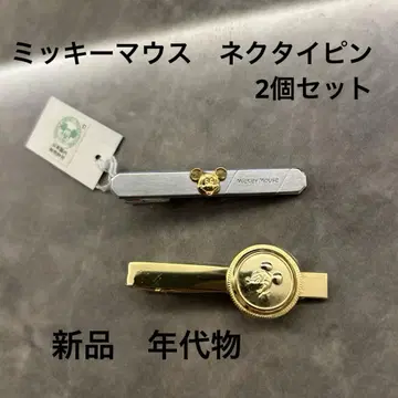 미키마우스 넥타이핀 2개 세트