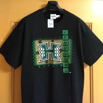 미사용 하와이 대학 HAWAII 칼리지 WARRIORS 티셔츠