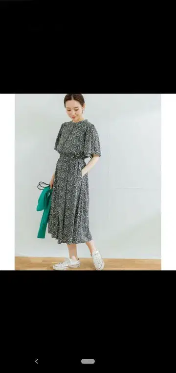 반팔 롱 셔츠 원피스