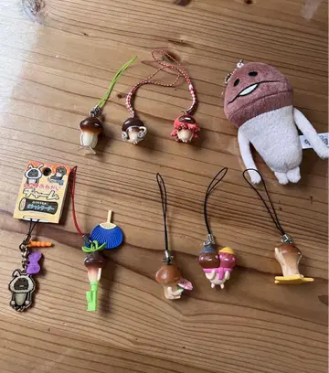 오사와리 탐정 나메코 재배 키트  지역 특산품 스트랩 키링 묶음 판매