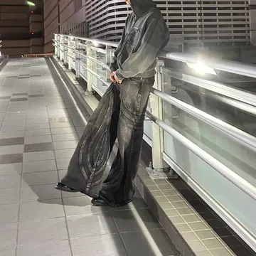 노/페이스 스튜디오 헤비 웨이브 데님