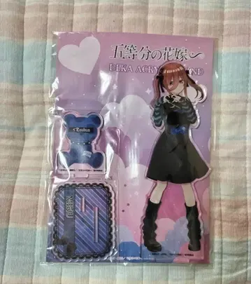 5등분의 신부 나카노 미쿠 빅 아크릴 스탠드 서브컬쳐 펑크 ver.