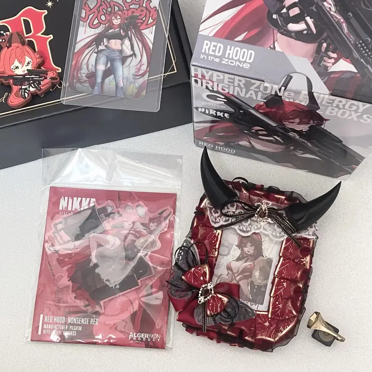 Goddess of Victory Nikke Red Hood Rehu Comiket acrylic glass agf zone