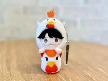 닭 코스튬 봉제 인형 키체인 포함