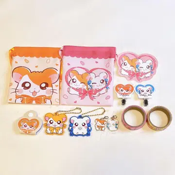 햄타로 리본짱 굿즈 세트