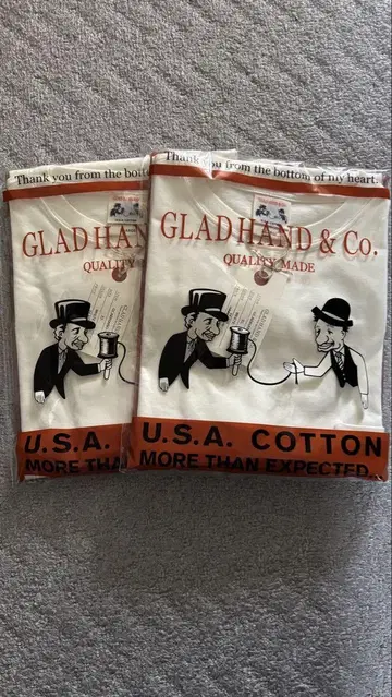 GLAD HAND & CO. GLADHAND-20 XL 화이트 티셔츠